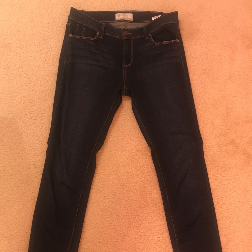Free People Dark Wash Jeans